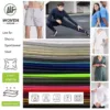 Shaoxing WovenFuture four-sided licra trendy textile per roll tecido polyester microfibra spandex fabrics for gym wear - Image 4