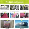 Shaoxing WovenFuture four-sided licra trendy textile per roll tecido polyester microfibra spandex fabrics for gym wear - Image 6