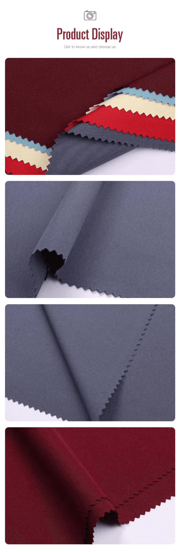 Shaoxing WovenFuture brazilian tecido licras de mujer 100d 96% poly 4% licras deportivas stretch tela microfibra spandex fabric - Image 4