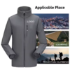 Custom logo 100%Polyester Waterproof Jackets Foldaway Zip up Hood Coat Men's Travelling Lightweight Rainproof Windbreaker Jacket - Image 2